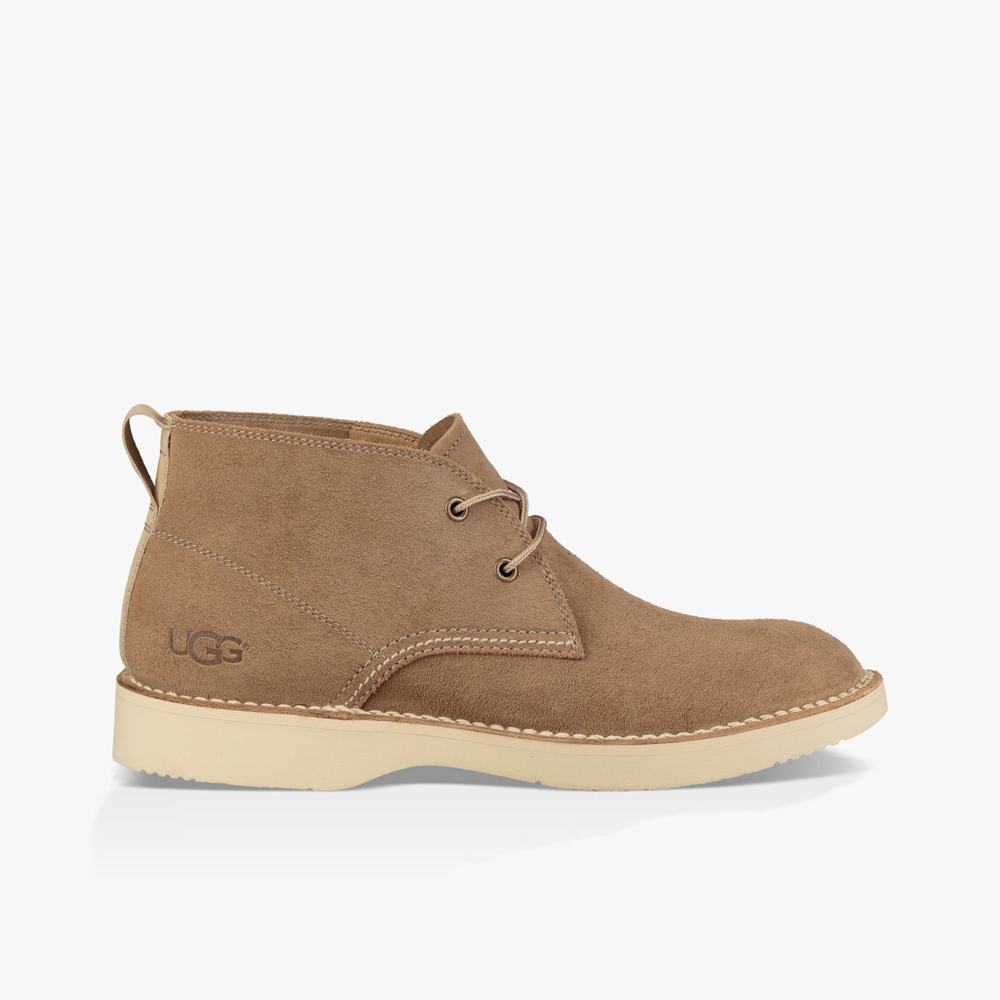 Bottes Classic UGG Camino Chukka Homme Marron Soldes 469RYCBK